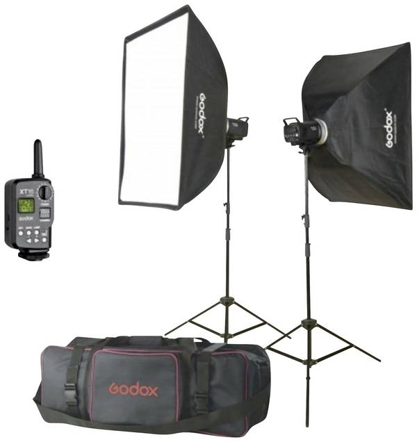 Godox  štúdiový blesk Zábleskový výkon 200 Ws