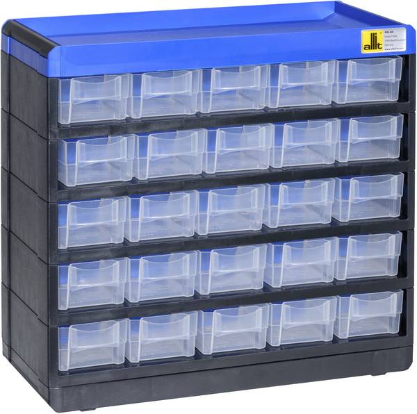 Allit 464620 zásobník na drobné diely, VarioPlus Pro 29/50, (š x v x h) 300 x 285 x 135 mm, čierna, modrá, 1 ks