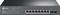 'TP-Link sieťový prepínač s ôsmimi ethernetovými portami a dvoma SFP portami, model JetStream. LED indikátory zobrazujú stav a pripojenia.'