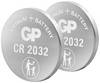 GP GPCR2032 gombíková batéria CR 2032 lítiová 3 V 2 ks