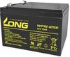 Long WP15-12SE WP15-12SE olovený akumulátor 12 V 15 Ah olovený so skleneným rúnom (š x v x h) 151 x 103 x 99 mm plochý konektor 6,35 mm  odolné proti viacerým cyklom, nebadateľné vybíjanie, bezúdržbová