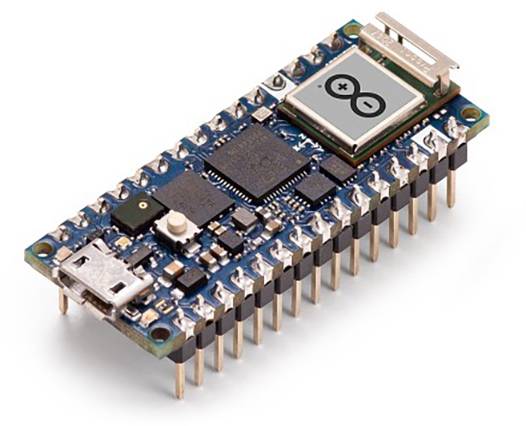 Arduino ABX00053 Board NANO RP2040 CONNECT I/O-Pins Nano afbeelding