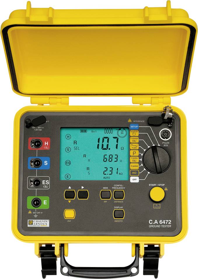 Chauvin Arnoux C.A 6472 Misuratore di terra