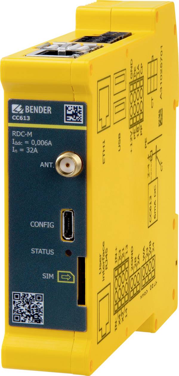 Bender B94060021 CC613-ELPR-M nabíjací regulátor pre elektromobily