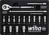 Wiha 44683 sada nástavcov pre nástrčný kľúč 1/4 " 197 mm