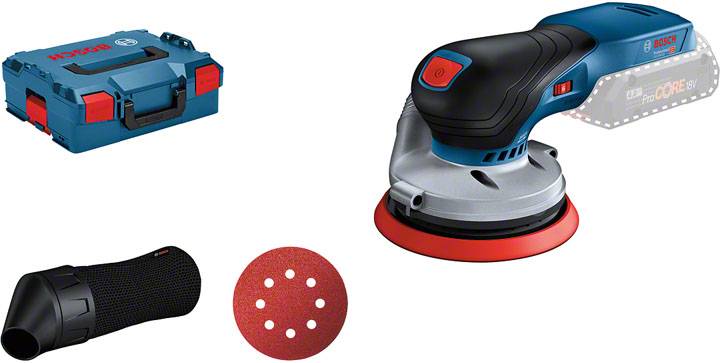 Bosch Professional GEX 18V-125 solo 0601372200 Levigatrice orbitale a batteria brushless, senza batteria 18 V Ø 125 mm