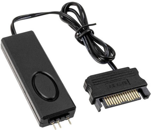 Jonsbo RC01 kontrolér RGB  60 mm čierna