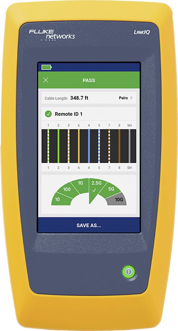 Fluke Networks LIQ-100 Tester di rete