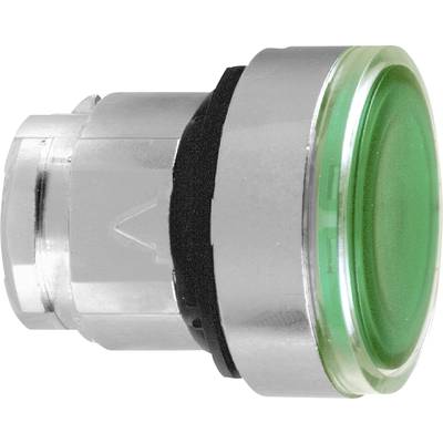 Schneider Electric ZB4BH033 predný prvok pre osvetlené tlačidlá (Ø) 22 mm bez potlače chróm, zelená 1 ks