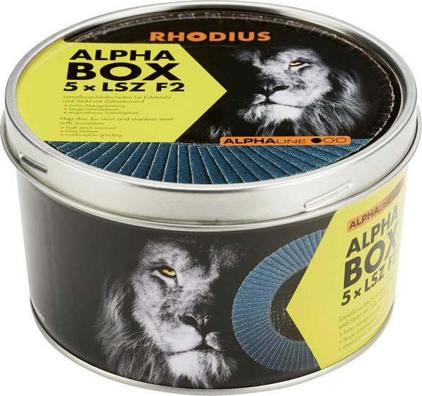 Rhodius 209314 LSZ F2 BOX vejárovitý brúsny kotúč    5 ks