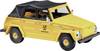 Busch 52714 H0 Volkswagen 181 kuriérske auto nemeckej spolkovej pošty