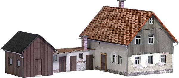 Busch 1909 H0 Obytný dom s prístavbou