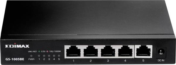 EDIMAX GS-1005BE sieťový switch 5 portů 2.5 GBit/s
