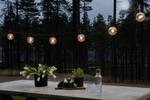 Rozšírenie reťazí pre pivné záhrady s guľkami LED