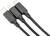 'Tri čierne nabíjacie káble vedľa seba, každý s rozdielnym konektorom: USB-C, Lightning a Micro-USB.'