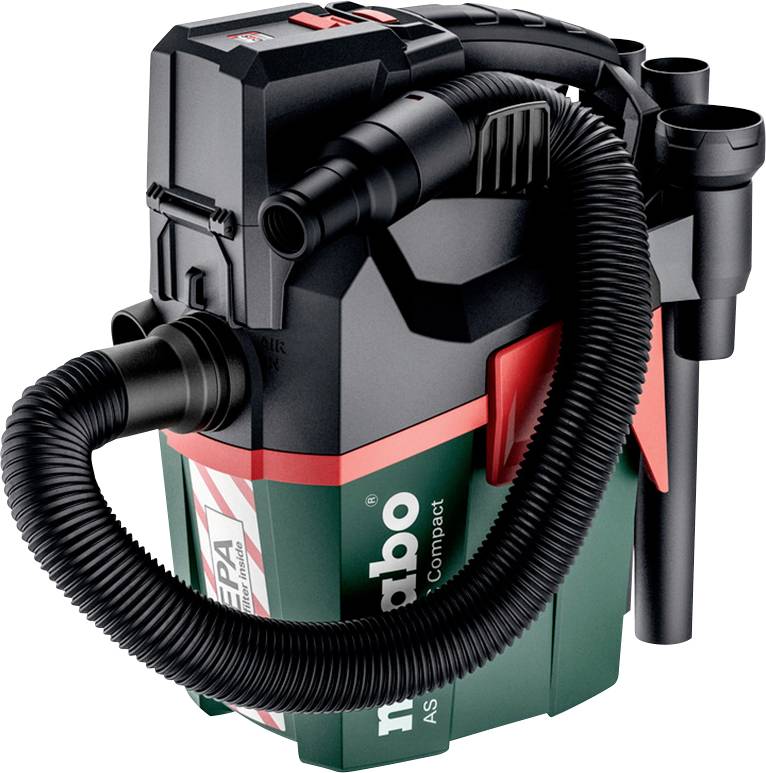 Metabo AS 18 HEPA PC COMPACT 602029850 mokrý / suchý vysávač 6 l bez akumulátora