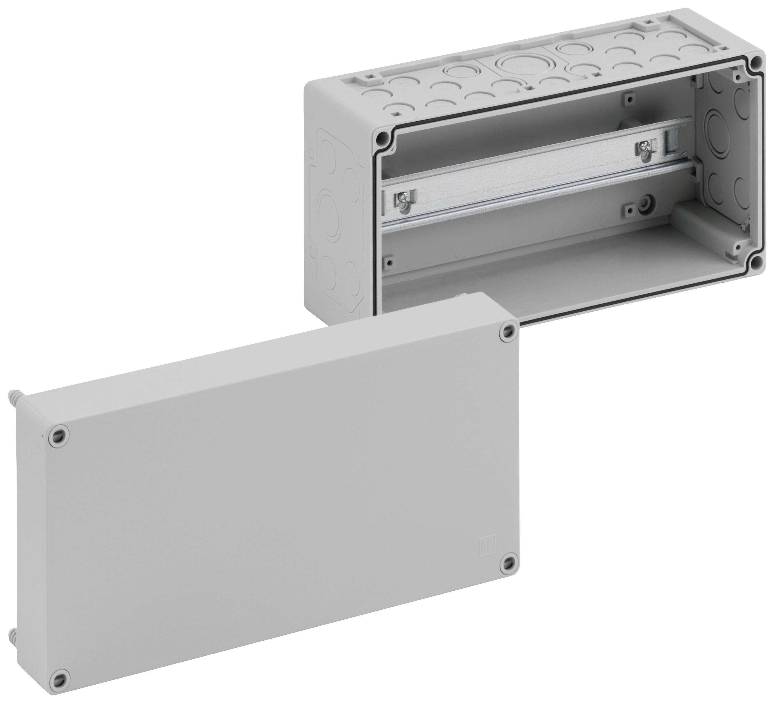 Spelsberg AKi-R 4/34-L Armadio di rete/server 150 x 300 x 132 Plastica Grigio 1 pz.