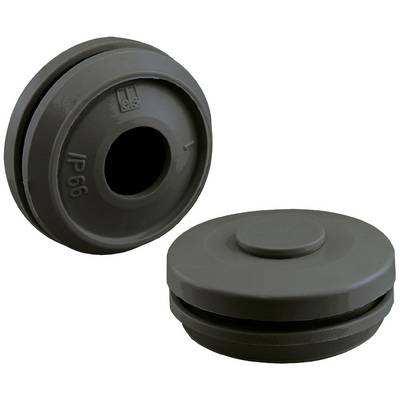 Spelsberg DMS M16/sw dvojitá membránová vývodka, 26001601, od 5 mm, do 9 mm, 1 ks