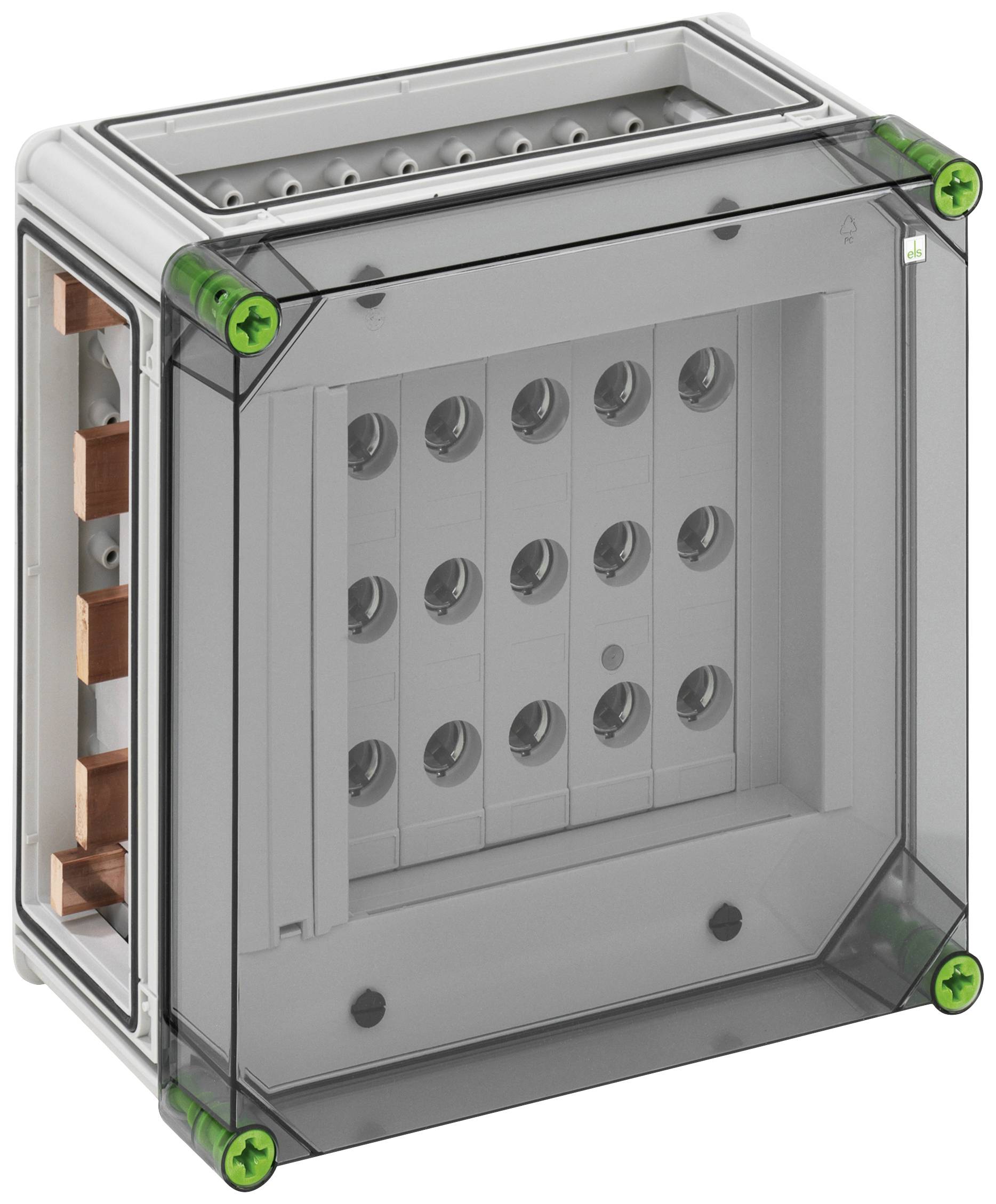Spelsberg 5522586 GSN 225-630 Fordelerskab Antal rækker = 5 Indhold 1 stk