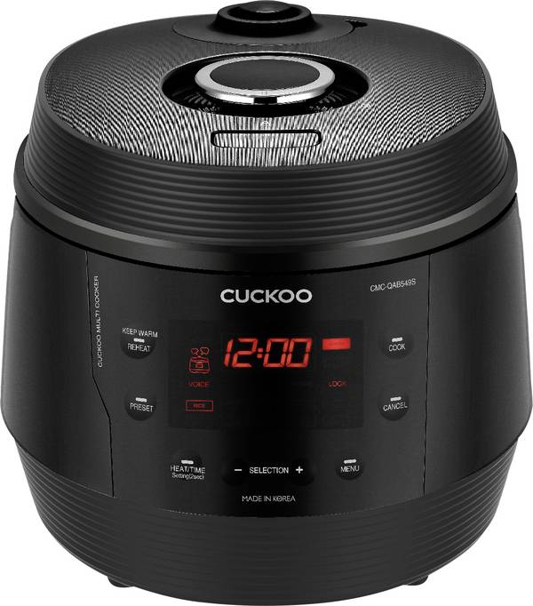 Cuckoo CMC-QAB549S multifunkčný varič čierna s funkciou pary