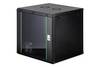 Digitus DN-19 12U-6/6-EC-SW 19" nástenná rozvodná skriňa (š x v x h) 600 x 638 x 600 mm 12 U čierna, čierna (matná), čierna (RAL 9005)