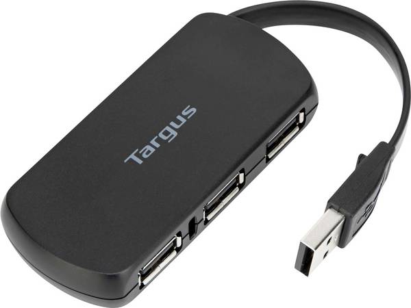 Targus Targus - Hub - 4 x USB 2.0 - Desktop 4 porty USB Hub  čierna