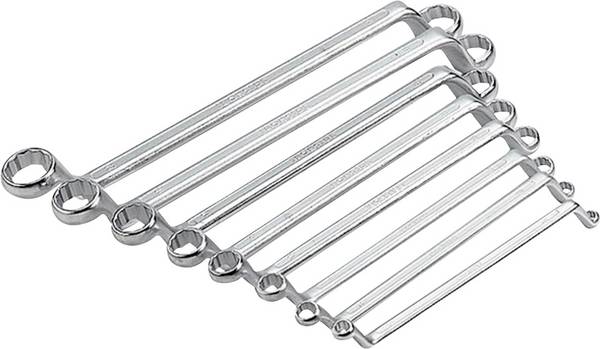 IRONSIDE  113110 súprava obojstranných očkových kľúčov  8 - 22 mm
