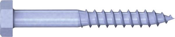 Reisser  000571S021-1201607-1 skrutka do dreva 12 mm 160 mm vonkajší šesťhran    ocel glavanizované zinkom 25 ks