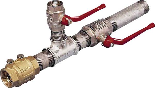 Puteus 51044-E    32 mm (1 1/4") Ø mosaz