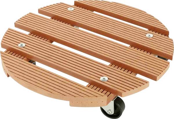 Siena Garden J41404  prepravná plošinka s kolieskami, materiál WPC, max. 60 kg