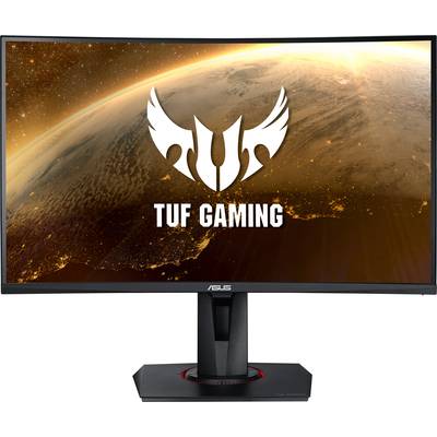 ASUS TUF Gaming monitor zobrazuje obrázok z vesmíru so Zemou v pozadí a logom TUF Gaming v popredí.