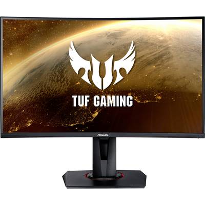 Monitor ASUS TUF Gaming zobrazuje vesmírné pozadie s logom TUF Gaming v popredí.