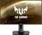 ASUS TUF herný monitor s obrázkom planéty Zem a logom TUF Gaming, zobrazuje robustné a výkonné herné vybavenie.