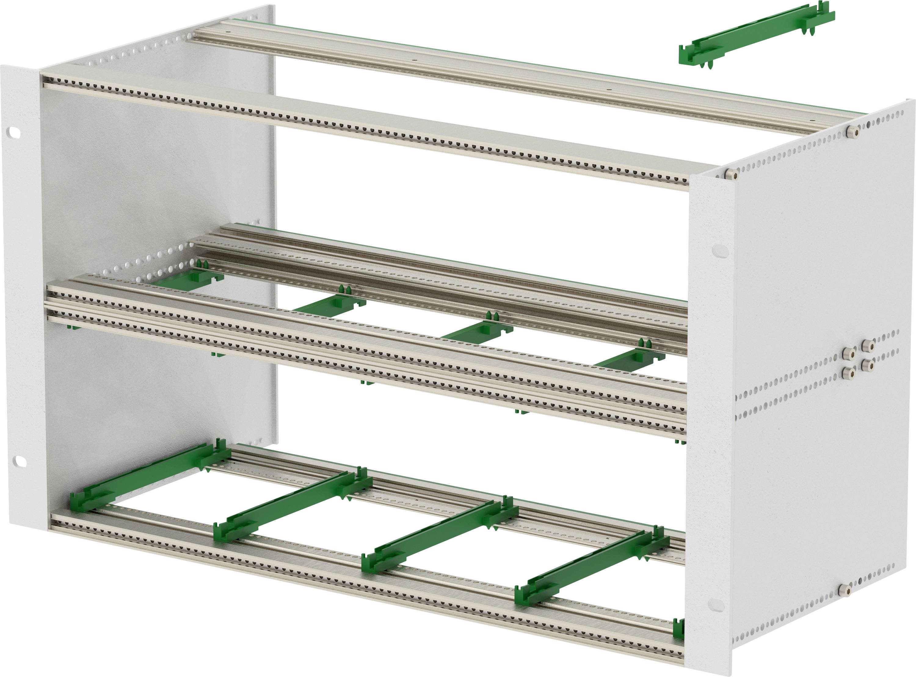 Bopla BGT 22680.PI 19 modulesteunen 175 x 290 x 63 Aluminium 1 stuk(s) afbeelding
