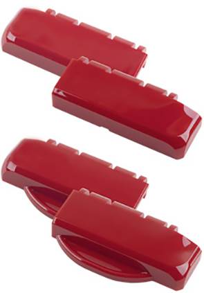 Bopla B SC HB PC-V0-3000 Policarbonato Rosso fuoco (RAL 3000) (L x L x A) 100 x 27 x 48.3 mm 1 pz.
