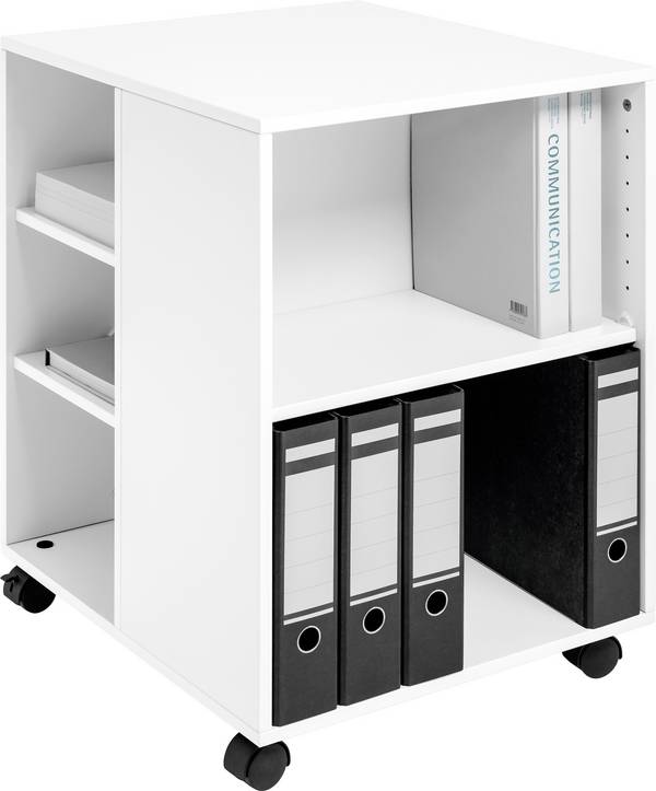 Durable multifunkčný vozík, systémový vozík biela (š x v x h) 52.8 x 74.8 x 59.2 cm 311302 1 ks