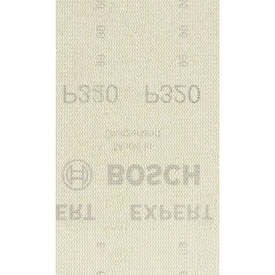 Brúsny papier s nápisom 'Bosch' v strede, pod ním čísla '6370' a '6350'. Pozadie zobrazuje textúru papiera.