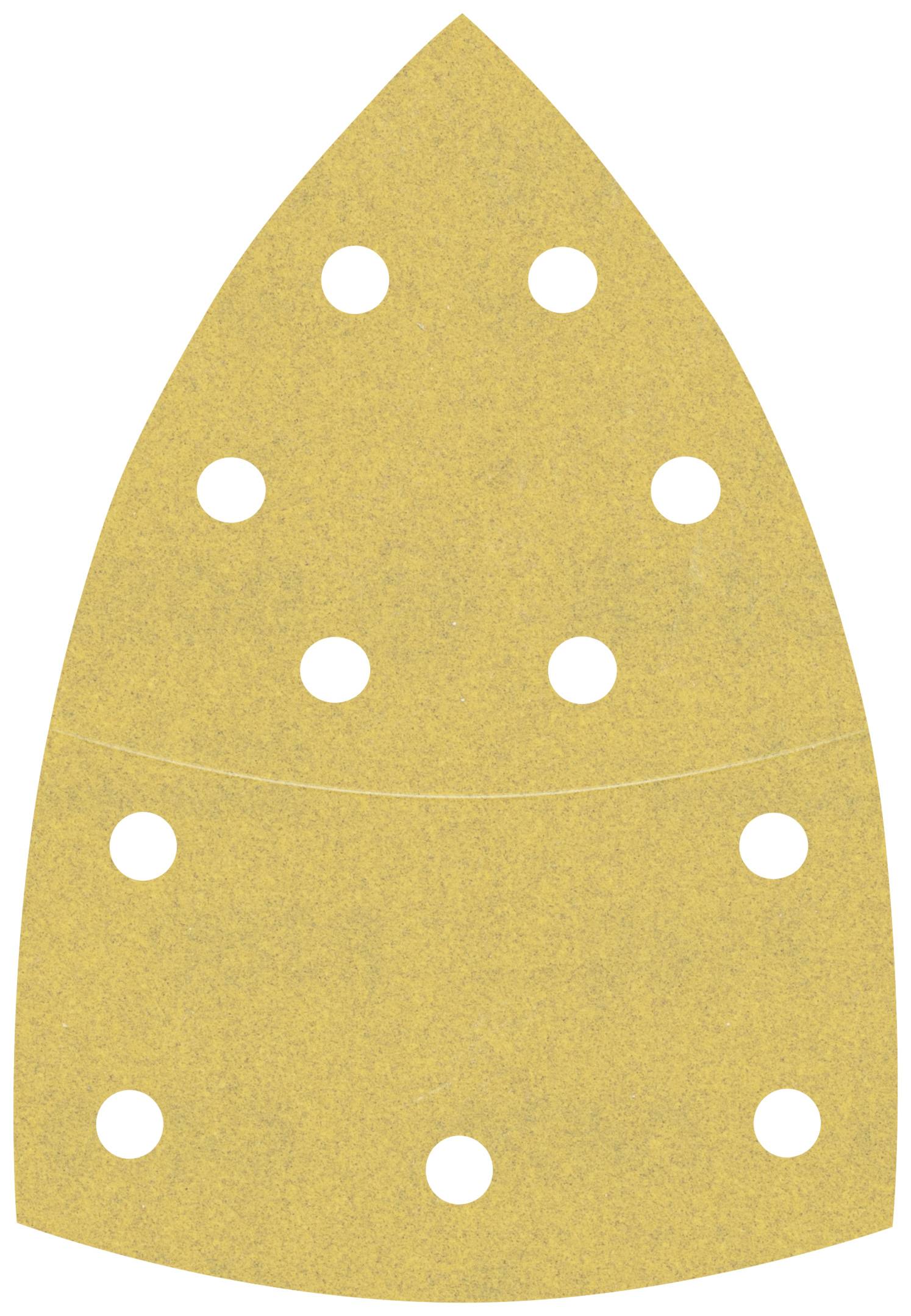 Bosch Accessories Expert C470 2608900889 Oscillerend Schuurpapier Geperforeerd Korrelgrootte (num) 180 (l X B) 102 Mm X 93 Mm 10 Stuk(s)