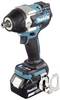 Makita DTW701RTJ, DTW701RTJ aku rázový uťahovač, 700 Nm, 18 V, 5 Ah, Li-Ion akumulátor, vr. 2x aku, vr. nabíjačky, + púzdro