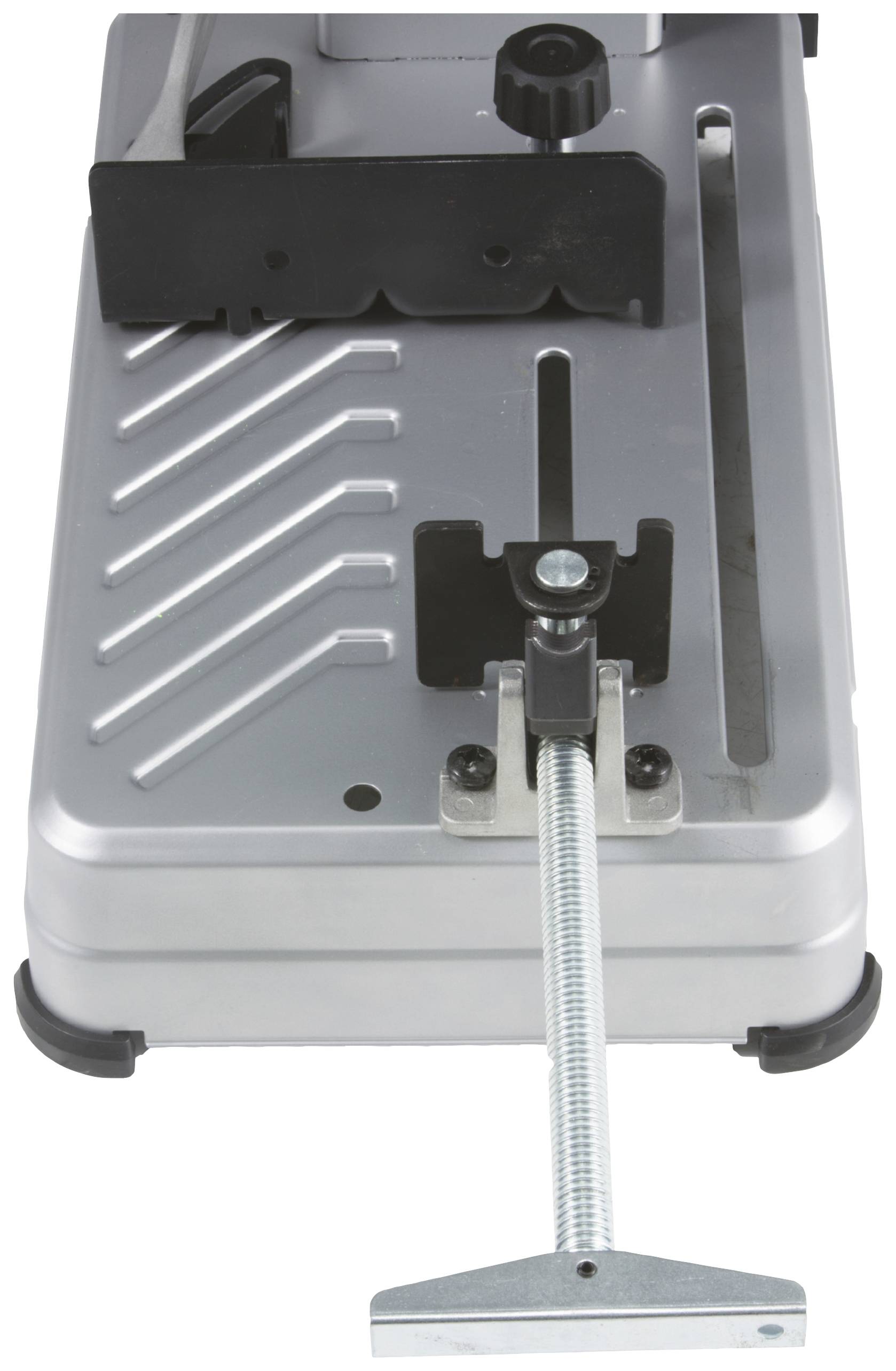 Kovová rezacia pomôcka s nastaviteľnou pákou a stupnicou. Vhodná na presné rezanie.