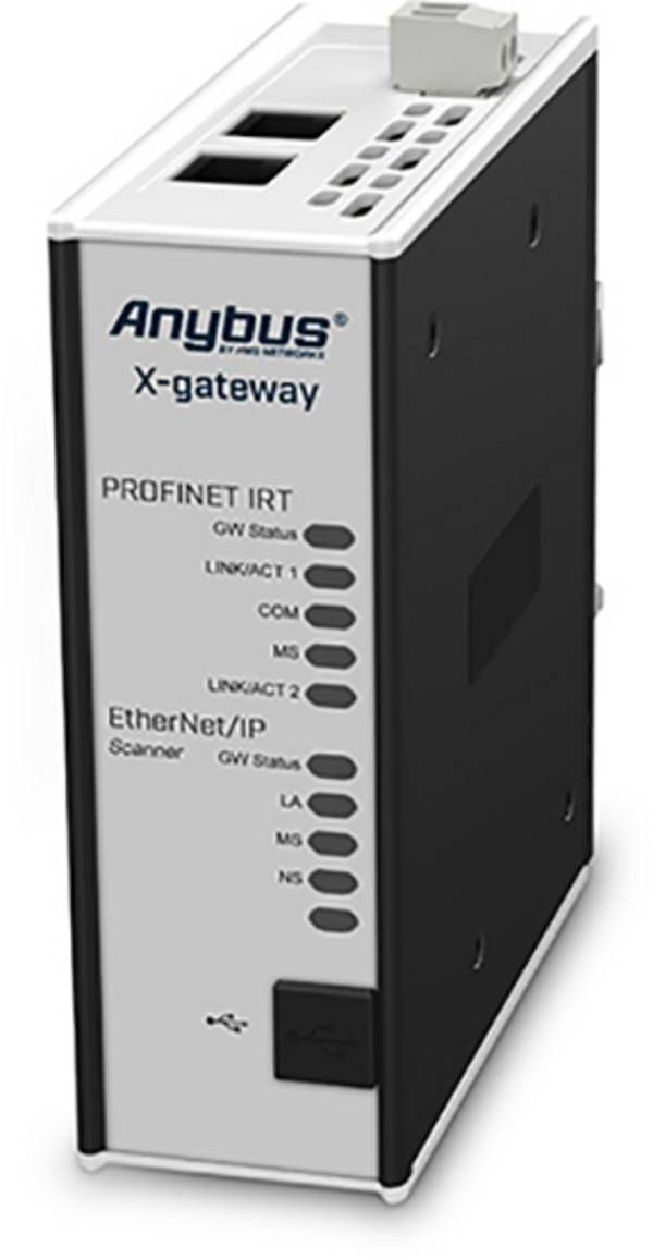 Anybus EtherNet/IP Slave/PROFINET IRT Slave brána 24 V/DC