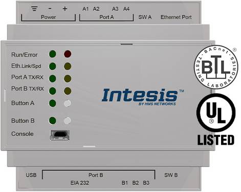 Intesis PROFINET auf BACnet IP & MS/TP brána