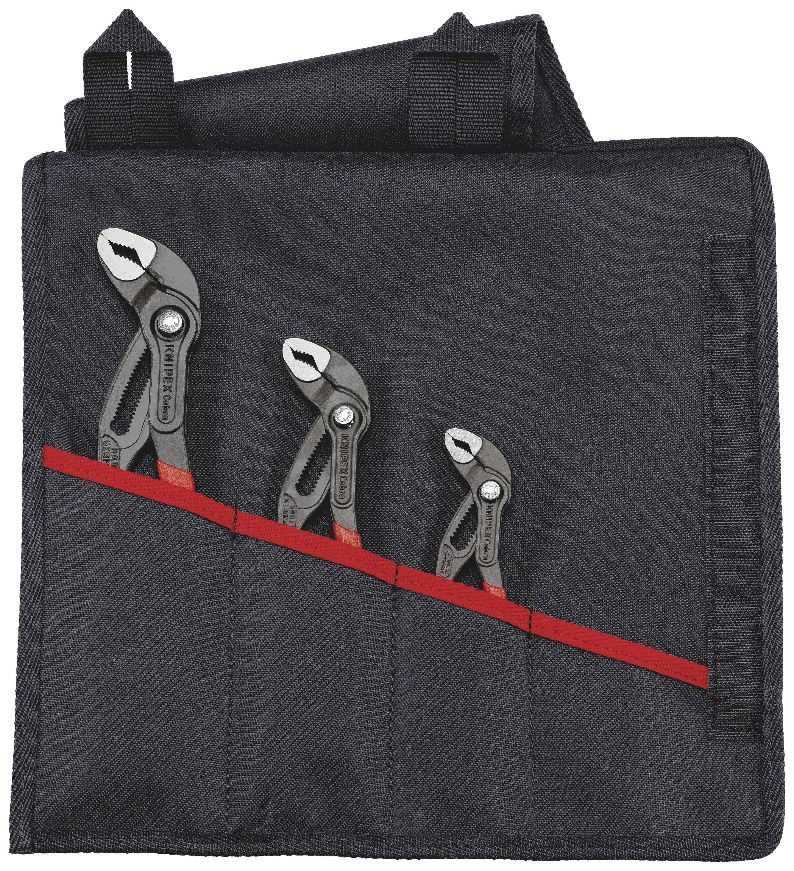Knipex KNIPEX Cobra®-Set 00 19 55 S8 Kit pinze regolabili per tubi e dadi 330 mm