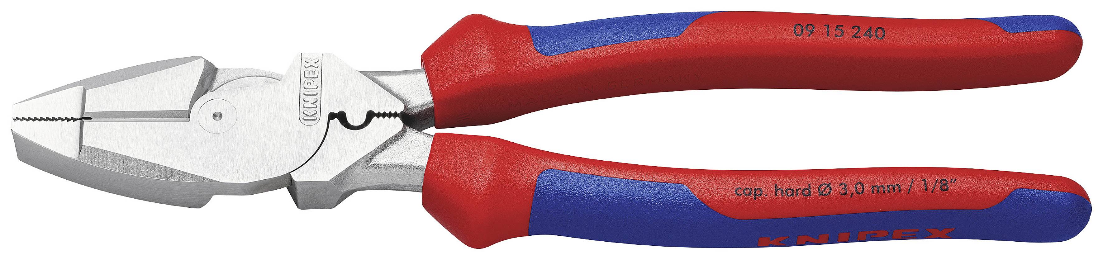 Knipex 09 15 240 Elektronica Kracht-combitang 240 mm DIN ISO 5746 afbeelding