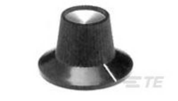 TE Connectivity TE AMP Industrial Switches and Knobs otočný gombík s meradlom čierna (Ø) 28.5 mm 1 ks Package