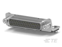 Kovový D-Sub konektor s viacerými pinmi, vhodný pre pripojenie počítačov alebo elektronických zariadení.