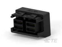 Čierny elektrický konektor so štyrmi zásuvkami a označením 'EL17' hore; typický počítačový alebo elektronický doplnok.