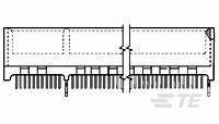Diagram úseku plota s betónovým základom a namontovanými kovovými mrežami. Schematický rez štruktúry.