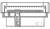 Diagram zipsového mechanizmu znázorňujúci mechanizmus a ozubenie posuvníka.