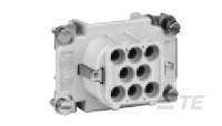 Priemyselné konektorové spoje s viacerými kruhovými prípojkami, vhodné pre prenos elektrického prúdu alebo dát.